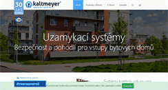 Desktop Screenshot of kaltmeyer.cz